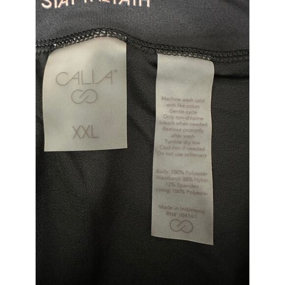 Calia Shorts Women XXL NWT Black Workout Gym Running Training - Picture 7 of 9